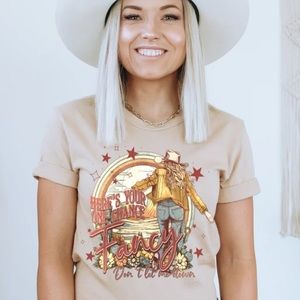 Here's you one chance FANCY don't let me down REBA TSHIRT